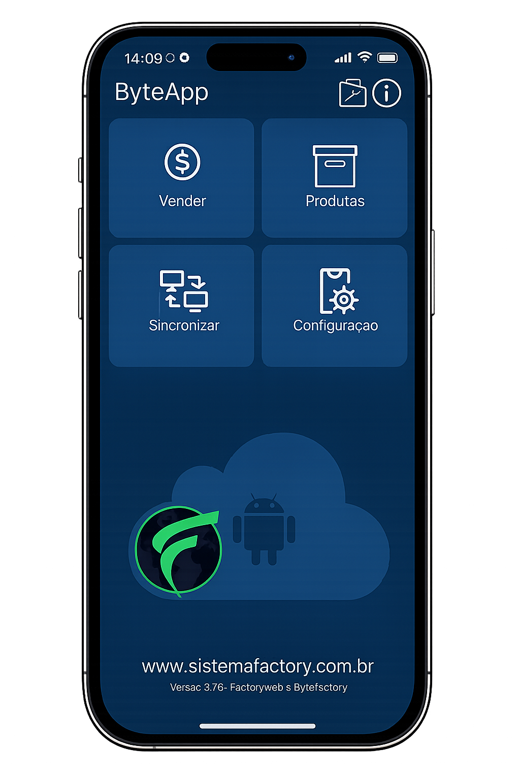ByteApp no celular