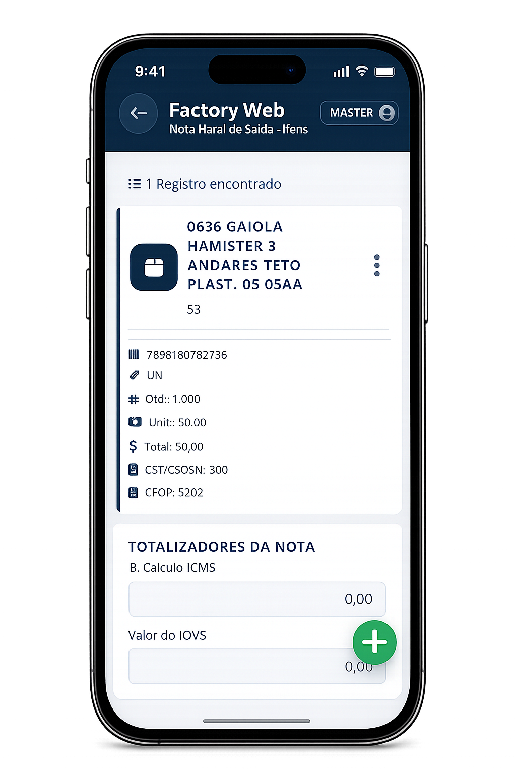 Factory Web NFe no celular